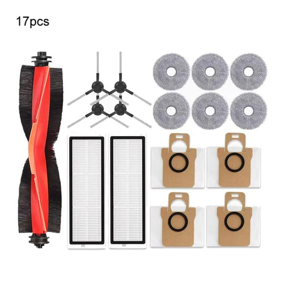 17 In 1 For Xiaomi Robot Vacuum X20 Max Parts Accessories