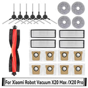 13 In 1  For Xiaomi Robot Vacuum X20 Max Parts Accessories