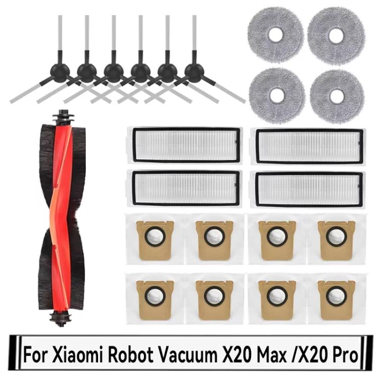 13 In 1  For Xiaomi Robot Vacuum X20 Max Parts Accessories