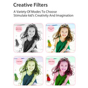 DC501 2.0-Inch 4X Zoom HD Digital Camera Mini Children Photography Camera, Color: Pink