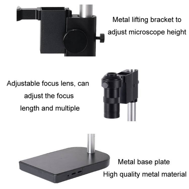 Measuring Electron Microscope Industrial Camera, Specifications: 30 Frames 16 Megapixel Dual Interface With Measurement