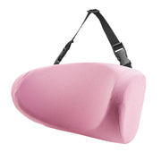Car U-shaped Neck Pillow Soft Headrest Children Car Seat Side Sleeping Pillow(Pink)