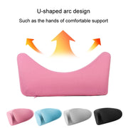 Car U-shaped Neck Pillow Soft Headrest Children Car Seat Side Sleeping Pillow(Grey)