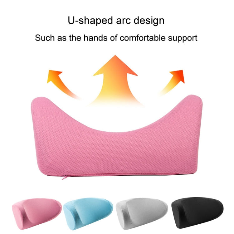 Car U-shaped Neck Pillow Soft Headrest Children Car Seat Side Sleeping Pillow(Sky Blue)