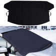 Automobile Silver Coated Cloth Sunshade Snow Shield, Style: Front Rubber Band - Window Foils & Solar Protection by PMC TechLife | Online Shopping South Africa | PMC TechLife | Buy Now Pay Later Mobicred