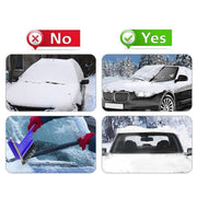 Automobile Silver Coated Cloth Sunshade Snow Shield, Style: Front Rubber Band