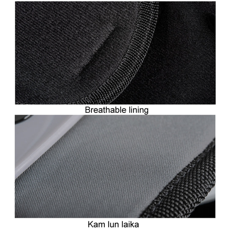 SULAITE Motorcycle Outdoor Riding Breathable Protective Equipment, Color: 2pcs /Set Knee Pads Gray