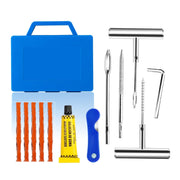8 In 1 Car Tire Repair Tool Set Motorcycle Vacuum Tire Emergency Fast Repair Toolkit