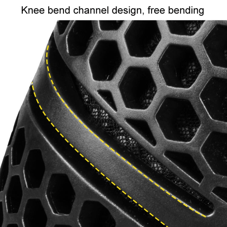 SULAITE Cycling Honeycomb Breathable Heat Dissipation Motorcycle Adjustable Protective Gear, Style: 2pcs /Set Elbow Pads