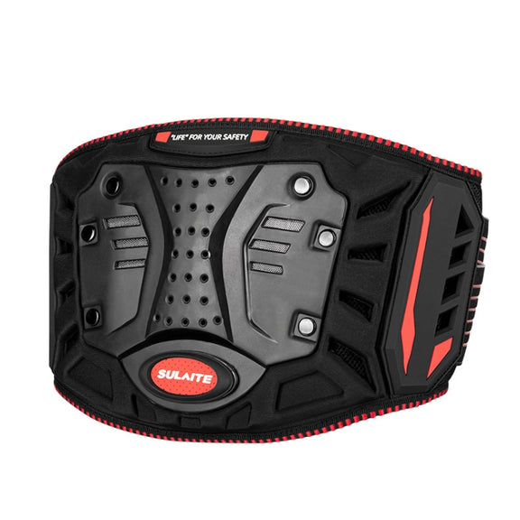 SULAITE Motorcycle Riding Breathable Anti-Fall Belt, Color: Red L/XL