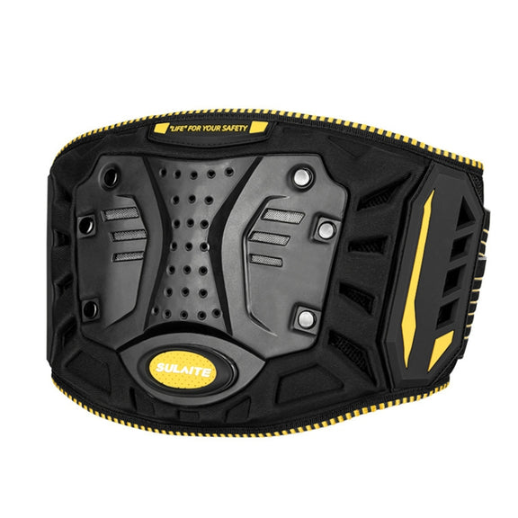 SULAITE Motorcycle Riding Breathable Anti-Fall Belt, Color: Yellow S/M