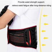 SULAITE Motorcycle Riding Breathable Anti-Fall Belt, Color: Yellow S/M