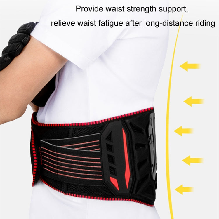 SULAITE Motorcycle Riding Breathable Anti-Fall Belt, Color: Yellow L/XL