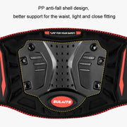 SULAITE Motorcycle Riding Breathable Anti-Fall Belt, Color: Red S/M