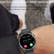 F400  1.55 Inch Screen Smart Watch Support ECG/ Blood Oxygen / Blood Sugar / 150+ Sports Mode, Color: Black Bamboo