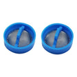 2pcs Universal Automatic Washing Machine Water Inlet Valve Port Stainless Steel Filter - Washing Machine Parts by PMC TechLife | Online Shopping South Africa | PMC TechLife | Buy Now Pay Later Mobicred
