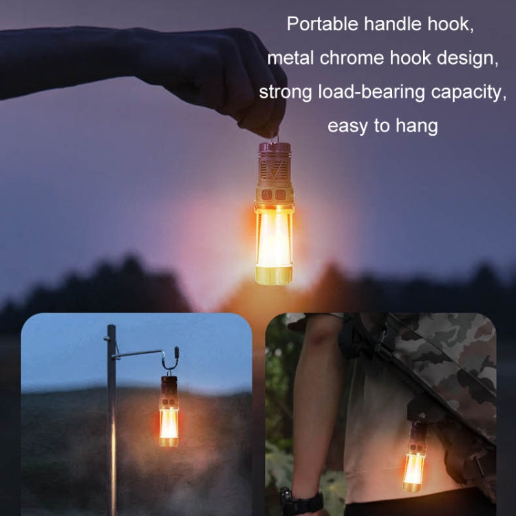 3 in 1 LED Mosquito Repellent Camping Light Magnetic Outdoor Tent Light(W8122 Black)
