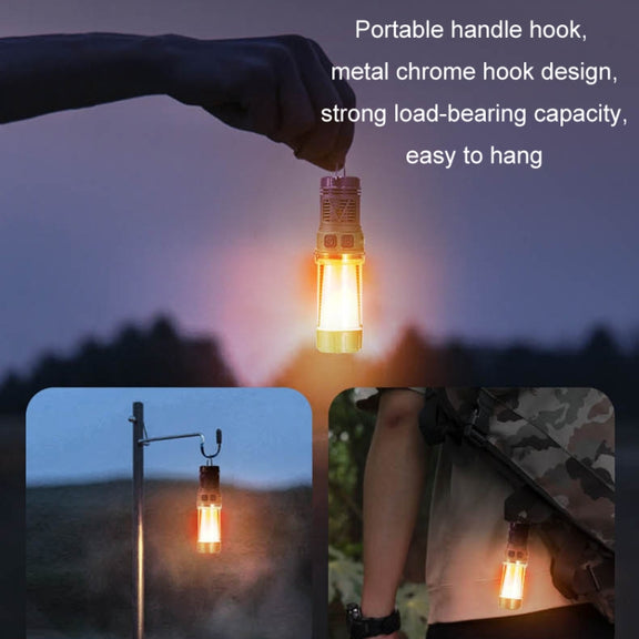3 in 1 LED Mosquito Repellent Camping Light Magnetic Outdoor Tent Light(W8122 Black)