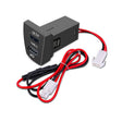 For Toyota RAV4 / WILDLANDER USB-PD Port 60W Fast Charging Modified Car Charger(Ordinary Power Cord) - DIY Modified Charger by PMC TechLife | Online Shopping South Africa | PMC TechLife | Buy Now Pay Later Mobicred