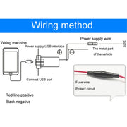 For Toyota RAV4 / WILDLANDER USB-PD Port 60W Fast Charging Modified Car Charger(Non-Destructive Cord)