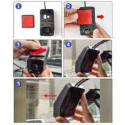 Android ADAS HD Night Vision 1080P USB Driving Recorder, Model: Dual Lens(No Card)