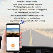 Android ADAS HD Night Vision 1080P USB Driving Recorder, Model: Dual Lens(No Card)