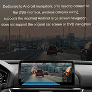 Android ADAS HD Night Vision 1080P USB Driving Recorder, Model: Single Lens(32G Memory Card)