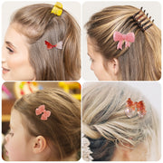 Bowknot Hairpin Jewelry Silicone Molds DIY Epoxy Resin Casting Mould Style 004