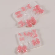 Bowknot Hairpin Jewelry Silicone Molds DIY Epoxy Resin Casting Mould Style 002