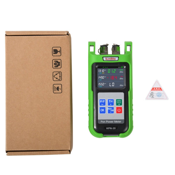 Komshine KPN-35 High Precision PON Optical Power Meter 1310/1490/1550nm Fiber Tester(SC/APC Interface)