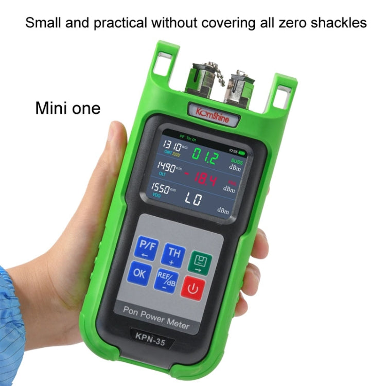 Komshine KPN-35 High Precision PON Optical Power Meter 1310/1490/1550nm Fiber Tester(SC/APC Interface)