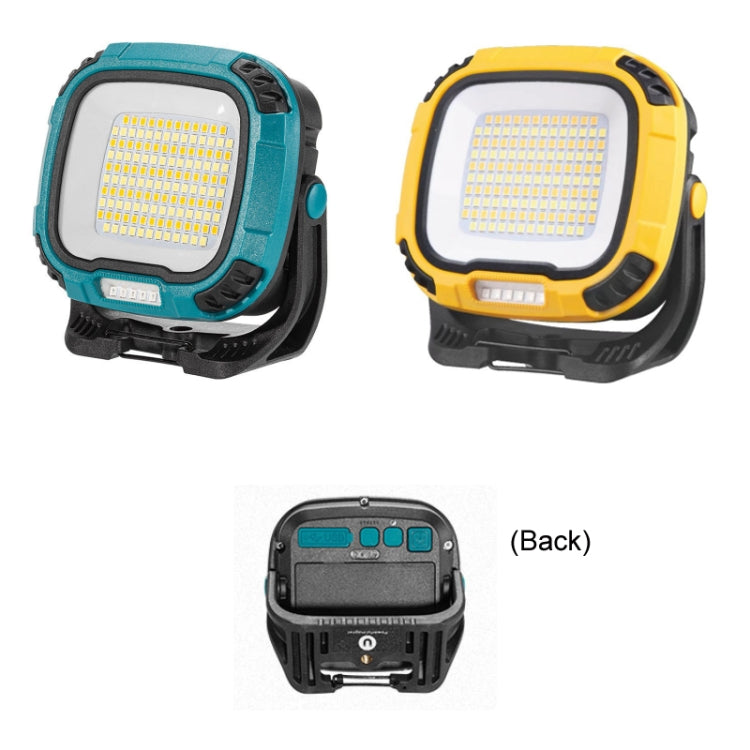 COB Work Lilight Type-C Charging Outdoor Lighting Floodlight(W892-1 Blue Without Battery)