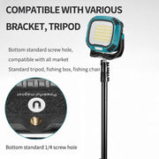 COB Work Lilight Type-C Charging Outdoor Lighting Floodlight(W892-1 Blue Without Battery)