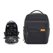 Cwatcun D93 Casual Camera Bag Water-resistant Photography Bag(3.0 Small Black)