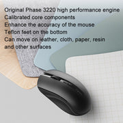 Rapoo M350G Bluetooth/2.4G Wireless Mouse Office Desktop Laptop Mute Mouse(White)