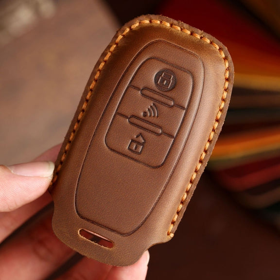 For Kymco CT250/S400/CT300 Hallmo Motorcycle Modified Key Bag(Brown)