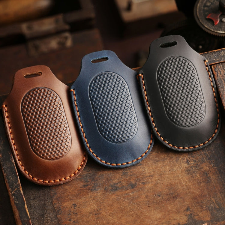 For Sanyang Hallmo Motorcycle Remote Key Protective Case(Blue)