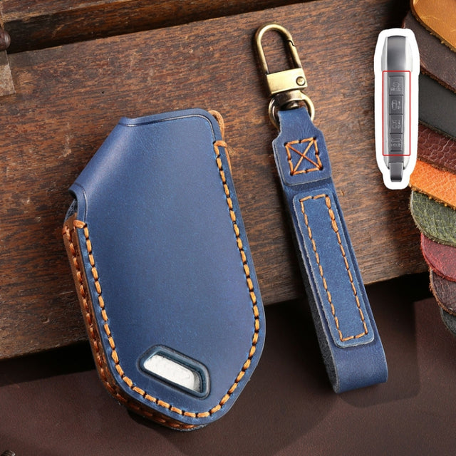 For Kia 2024 Hallmo Car Key Protective Cover, Color: 8 Keys Blue