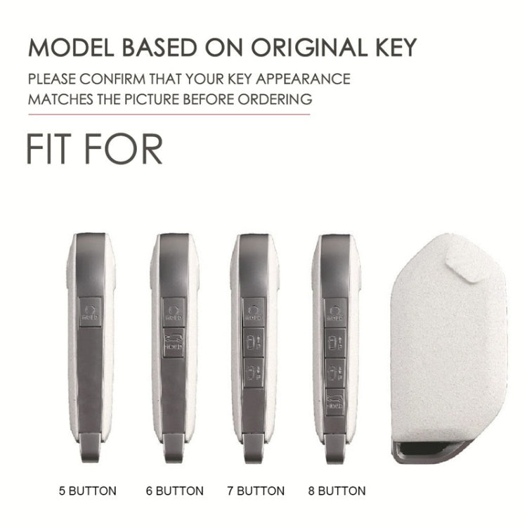 For Kia 2024 Hallmo Car Key Protective Cover, Color: 7 Keys Blue