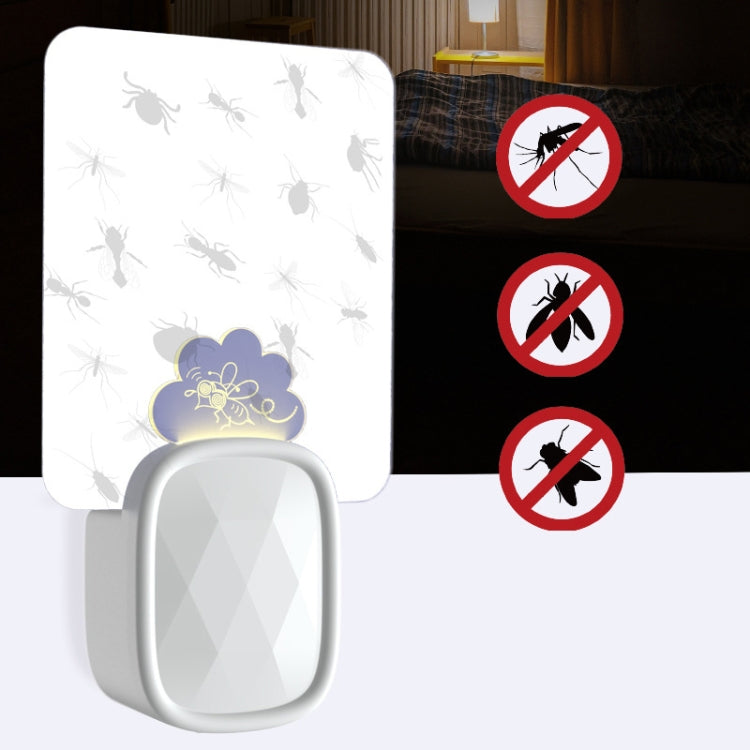 JMQ01 Household Indoor Mosquito Light Stick-Type Mosquito Traps With Night Light(White US Plug)