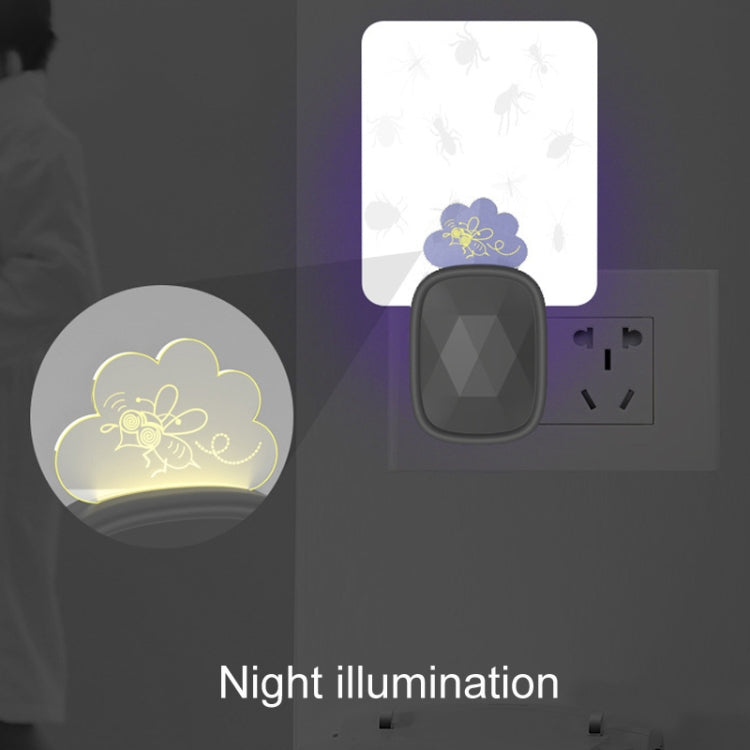 JMQ01 Household Indoor Mosquito Light Stick-Type Mosquito Traps With Night Light(White US Plug)