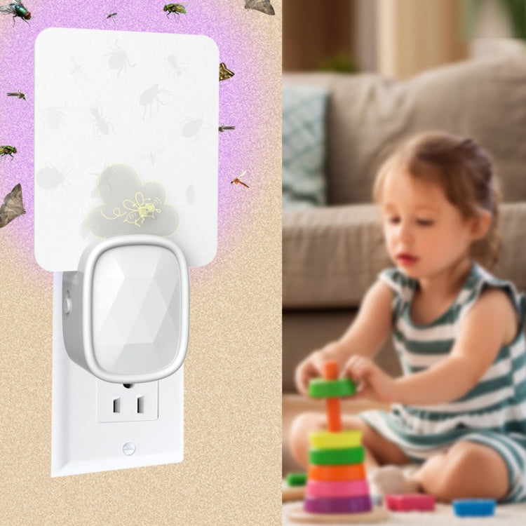 JMQ01 Household Indoor Mosquito Light Stick-Type Mosquito Traps With Night Light(White US Plug)