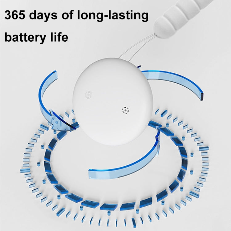 For Apple Series S10 Round Smart Global Anti-Lost Device IP67 Water-resistant Locator(White)