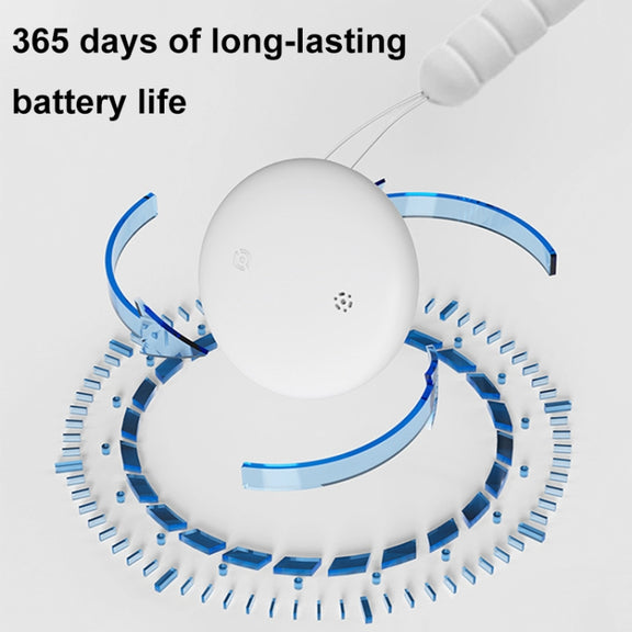 For Apple Series S10 Round Smart Global Anti-Lost Device IP67 Water-resistant Locator(White)