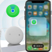 For Apple Series S10 Round Smart Global Anti-Lost Device IP67 Water-resistant Locator(White)