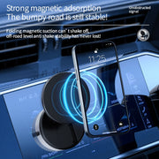 AIMITE X10Q Vacuum Adsorption Car Dashboard Center Console Navigation Mounting Bracket(Black)
