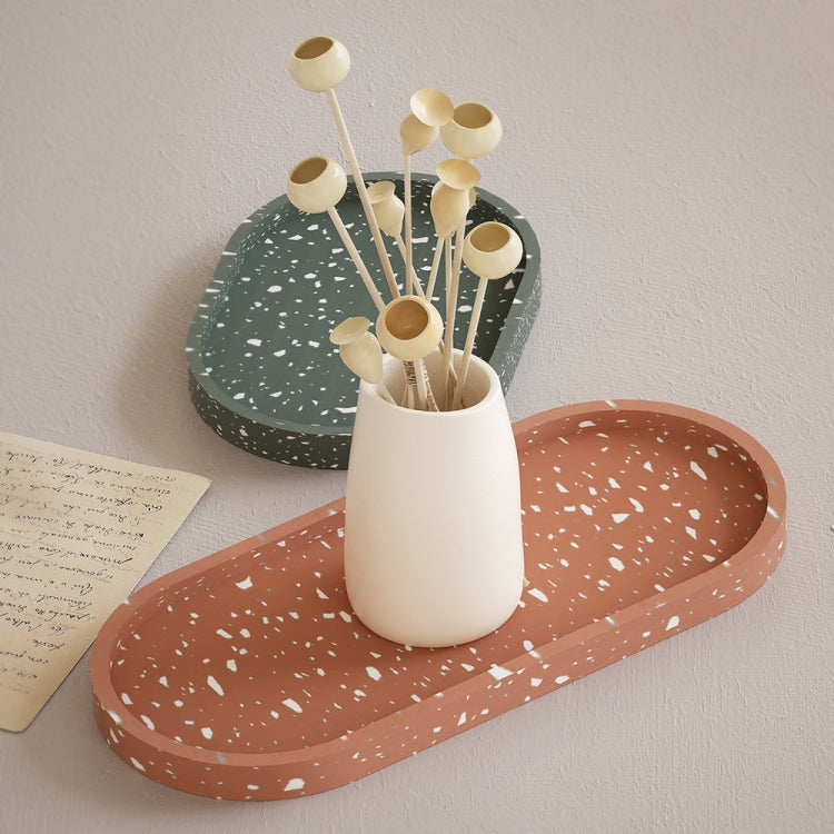 DIY Epoxy Oval Tray Dish Mold Silicone Mold for Flower Pot Base, Spec: 001