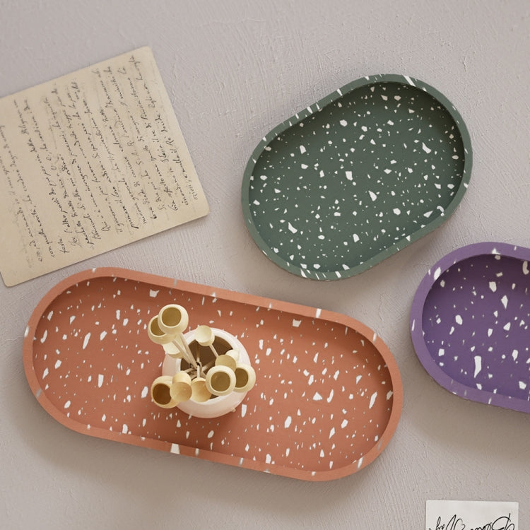 DIY Epoxy Oval Tray Dish Mold Silicone Mold for Flower Pot Base, Spec: 005