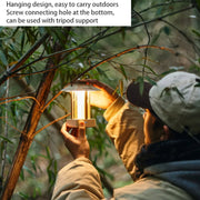 Naturehike Camping Ambient Light Outdoor Lighting Rechargeable Tent Vintage Horse Lamp(Brown)