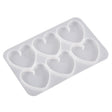 DIY Crystal Glue Heart Butterfly Pendant Keychain Ornament Silicone Mold(Heart) - free shipping - PMc TechLife - Order now!